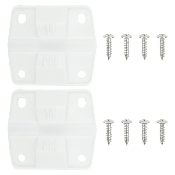For COLEMAN COOLER PLASTIC HINGE SET REPLACEMENT 2x HINGES 8x SCREWS 5283-1141