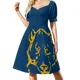 thumbnail image 4 of Vestido Magical Kingdom, ropa de mujer, vestidos elegantes de Corea para mujer, 4 of 8