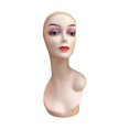 thumbnail image 3 of Mannequin Display Head Left Shoulder Display Model Multifunctional Female Manikin for Necklaces Hairpieces Glasses Hats Style B, 3 of 10