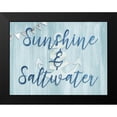 thumbnail image 2 of CAD Designs 14x12 Black Modern Framed Museum Art Print Titled - Sunshine and Saltwater, 2 of 5