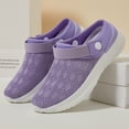 thumbnail image 5 of Zapatos de malla transpirables para mujer, zapatillas informales a la moda, calzado de media sujeción sin cordones, novedad de verano 2024, 5 of 5