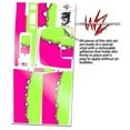 thumbnail image 3 of Ripped Colors Hot Pink Neon Green - Decal Style Vinyl Skin fits Keurig K10 / K15 Mini Plus Coffee Makers (KEURIG NOT INCLUDED), 3 of 3
