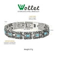 thumbnail image 2 of Wollet Magnetic Bracelets for Women, 2 of 4