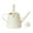 Beige, variant on 38L Decorative Garden Watering Can with Long Spout and Curved Handle Large Capacity Frosted Finish Portable Indoor Outdoor Use