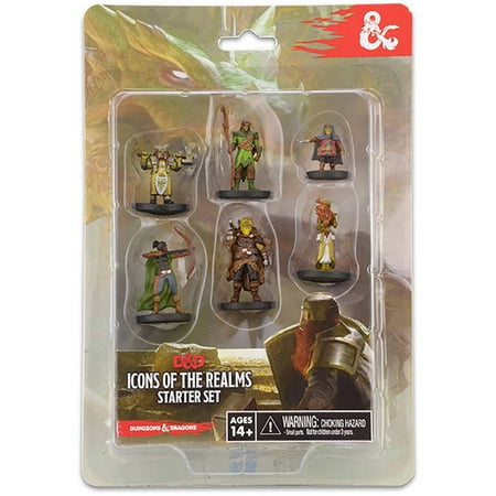 - WizKids Dungeons and Dragons Icons of the Realms Figure Set Starter Set