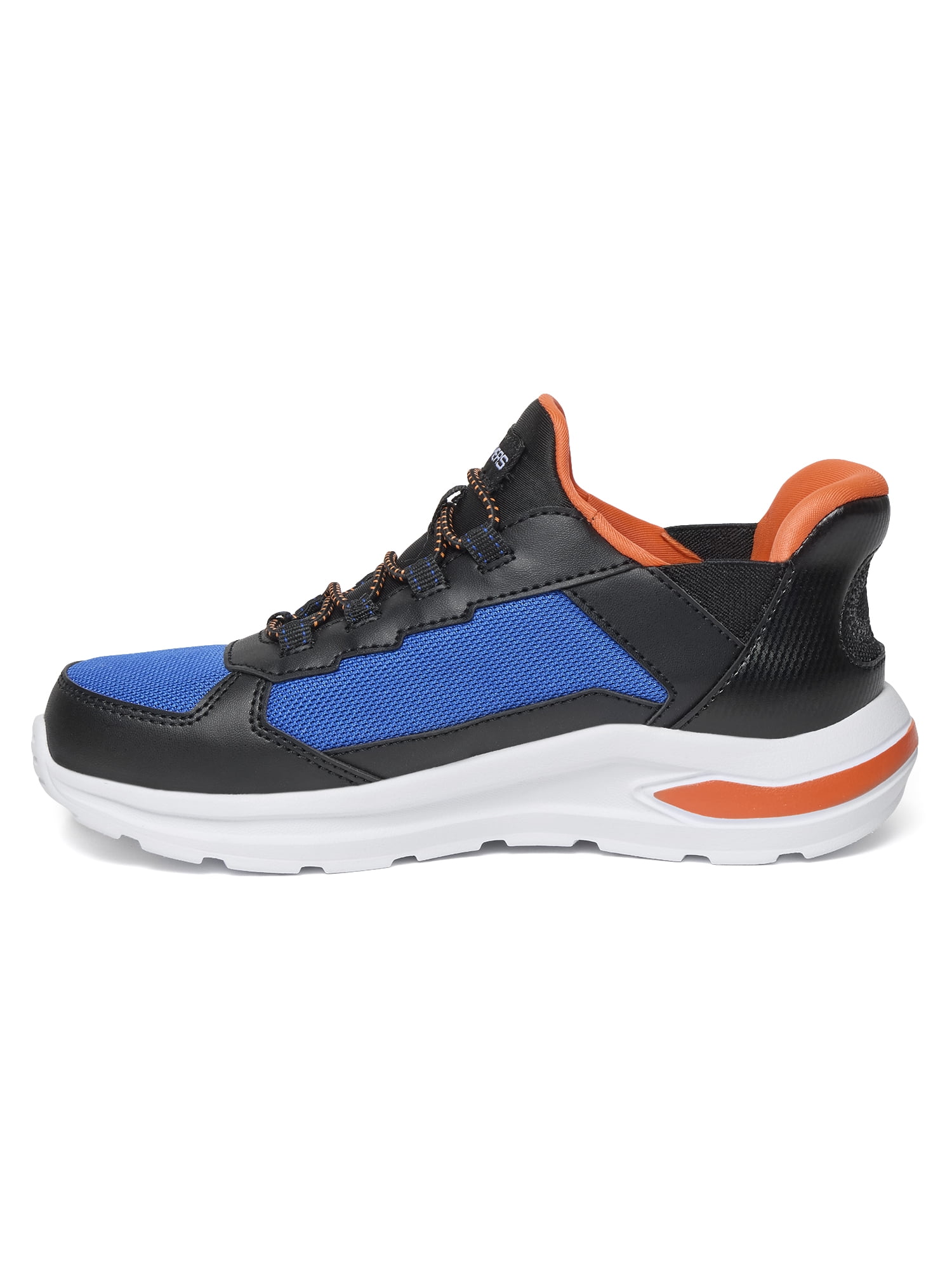 Skechers Boys Hands Free Step-Ins Rapid-Sprint Slip-On Sneakers