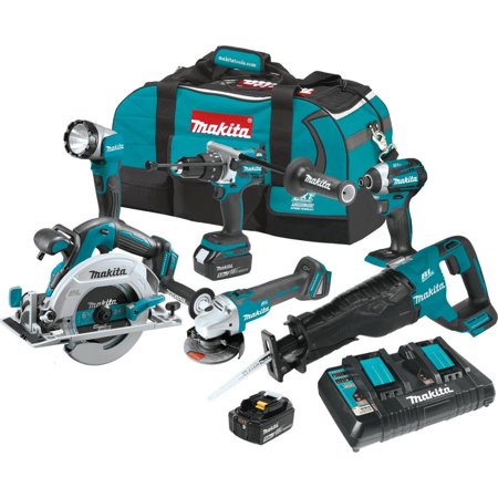 MAKITA XT611PT 18V LXT® Brushless 6-Pc. Combo Kit