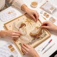 thumbnail image 3 of MYUNNIL Christmas Nativity Scene Diamond Painting Kit, 8 x 8" Vintage Sparkling Religious Diamond Paint Crafts, Handmade Seasonal Home Decoration for Wall Decor & Gift for Beginner, 3 of 5