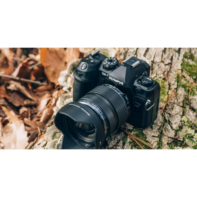Olympus OM SYSTEM OM-1 20.4MP Mirrorless Camera with Lens, Digital