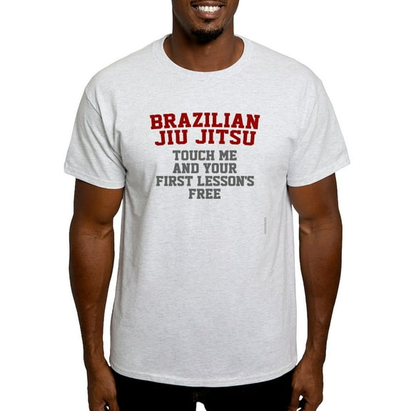 CafePress - Funny Jiu Jitsu Light T Shirt - Men's Classic Graphic T-Shirt