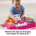 thumbnail image 5 of Fisher-Price Laugh & Learn Mix & Learn DJ Table, Pink Musical Learning Toy for Baby & Toddler, 5 of 6