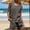 Dark Gray, variant on Womens 2 Piece Cotton Modal Pajama Set - Short Sleeve Soft Breathable Lounge Sleepwear with Lace Trim, Beige,Size L