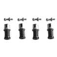 thumbnail image 1 of 4X Quick Release M3 Tie Rod End Linkage Ball End Push Rod End Connector for RC Model RC Boat Car Airplane, 1 of 6