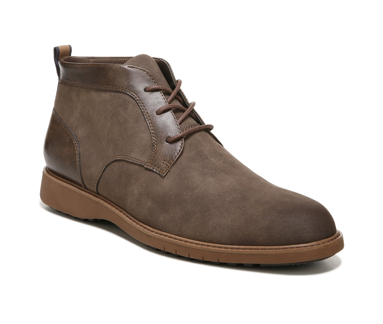 Dr. Scholl\'s Men\'s Brown Perforated Leather Chukka Boots Dr. Scholl main image 2
