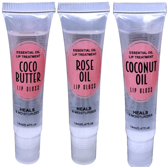 Elegani Essential Oil Lip Treatment 3-Piece Set | Heal and Moisturize Your Lips