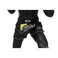 thumbnail image 4 of Fairtex New Muay Thai Boxing Shorts Slim Cut - Red, Orange, Blue, Yellow, S, M, L, XL (Black, X-Large), 4 of 7