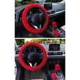 thumbnail image 2 of Tignapoo Cozy Faux Fur 3-Piece Car Set for Winter: Steering Wheel Cover, Gear Shift & Handbrake Covers - Plush, Stylish Protection for Your Vehicle's Interior, 2 of 6