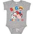 thumbnail image 3 of Inktastic Farmer Tractor EIEIO Big Bro Boys Baby Bodysuit, 3 of 5