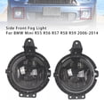 thumbnail image 5 of Pair Front Bumper Fog Light For Mini R55 R56 R58 R59 R60 63172751295 Smoke Lens, 5 of 15