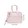 thumbnail image 3 of Soft Sided Pet Carrier Bag for Small Dogs Cats and Rabbits, Foldable Shoulder Pet Carrier with Breathable Mesh, Lightweight Travel Pet Tote for Vet Visits Hiking Outdoor Trips and Travel, 3 of 6