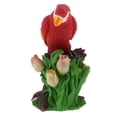 thumbnail image 4 of Estatuillas de Loros Shamjiam Artesanía de Resina Micro Paisaje de Jardín En Miniatura Para Niños rojo, 4 of 8