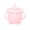 Pink, variant on Foopr 2025 New Double Ear Antidrop Silicone Snack Straw Cup 1Pc Portable Sippy Cup For Food Grade Leak Drinking Cup With Lid And Straw For Travel Picnics And Daily Use