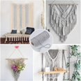 thumbnail image 5 of Cuerda de algodón de macramé gris Cuerda de algodón suave sin teñir de 4 capas de 3 mm para bricolaje, colgadores de plantas, tejer, colgadores de pared, proyectos decorativos (3 mm de grosor) esquí esquí Gafas de esquí, 5 of 5