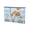 thumbnail image 2 of Vsdgher Giraffe Come Out From Zipper DuPont paper portable toiletry bag for Women&Men Camping Outdoor Tent Home Office,Hanging Hook, Water-resistant Makeup Cosmetic Bag, 2 of 8