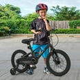 thumbnail image 2 of Costway Vélo pour Enfant de 16 Pouces avec Guidon et Selle Réglables, Freins à Disque Doubles, Noir, 2 of 10