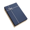 thumbnail image 4 of Caja de regalo vacía Caja de regalo Día de la Madre para cumpleaños Aniversario San Valentín Azul y blanco, 4 of 9