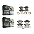 thumbnail image 1 of TEC Front Rear Ceramic Brake Pads Kit for Car Lexus IS250 KTC-100527, 1 of 10