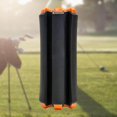 thumbnail image 2 of facefd Golf Club Retainer Carrier Organizer Retainer Carrier Fixed Support Holder Divider Black+Orange, 2 of 8
