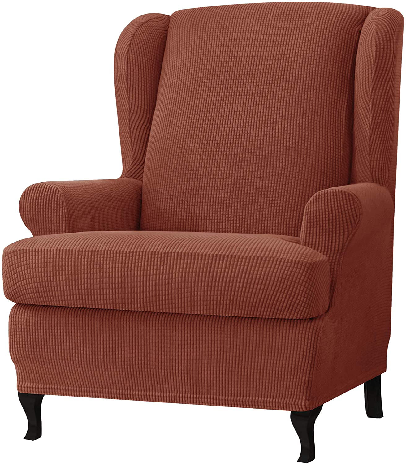 Details about   US Elastic Wing Chair Covers Protector Wing Back Armchair Seater Slipcover Decor 