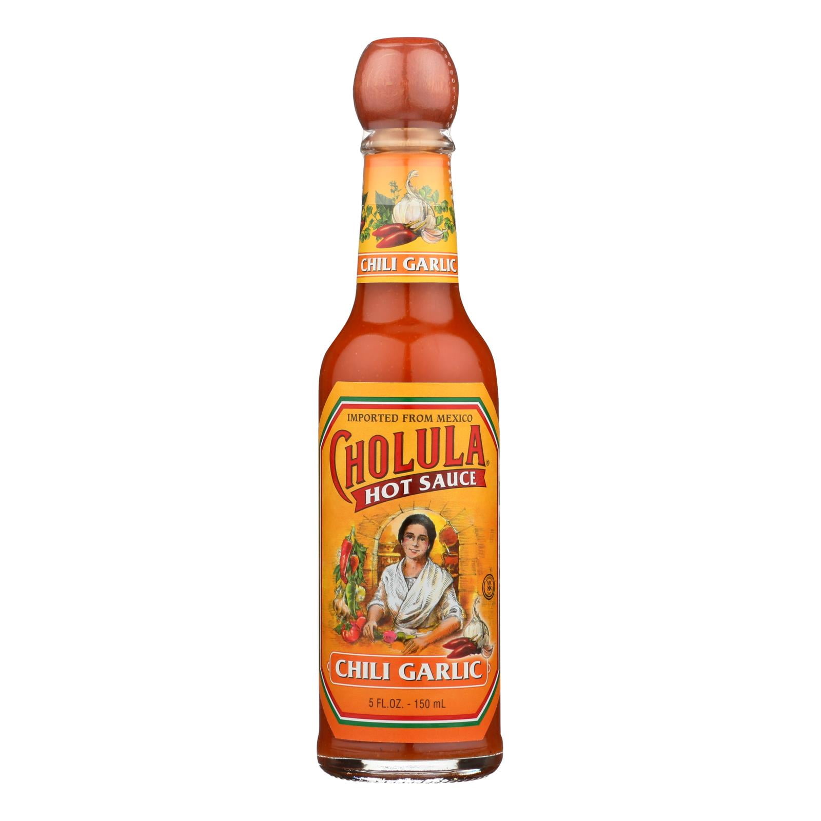 Cholula Hot Sauce Chili Garlic 5 fl oz.
