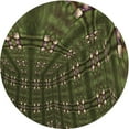 thumbnail image 1 of Ahgly Tapis Rond Lavable en Machine Intérieur Transitionnel Chêne Brun, 8 Pieds Rond, 1 of 7