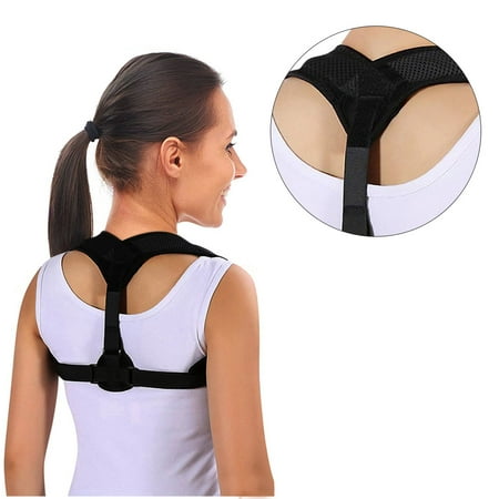 Liiva Back Posture Corrector for Men For Women - Adjustable Posture Brace for Back Clavicle Support and Upper Back