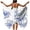#0190-White, variant on Plus Size Floral Cover Ups for Swimwear Women Beach Sarong Wrap Swimsuit Coverup Gauze Bikini Cover Up Dress Summer Vacation Outfits Gift