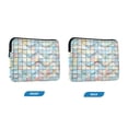 thumbnail image 7 of FORMRS 13"-13.3" Laptop Sleeve Protective Case Soft Carrying Quilted Computer Bag Cover, Small Pastel Pattern, 7 of 7