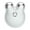 White, variant on Oxodoi Rechargeable 2-in-1 Facial Roller with Dual Stainless Steel Balls for Home & Travel,Battery-Powered,for Lifting & Firming​