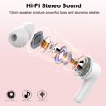 thumbnail image 4 of Auriculares inalámbricos Donerton Bluetooth 5.4 con cancelación de ruido, 4 of 7