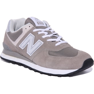 New Balance, Men's Sneakers, ML574EVG, Grey White Size 11.5