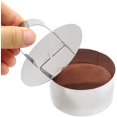 thumbnail image 4 of 2 Set Stainless Steel Cooking Rings Round Dessert Mousse Cake Molds with Pusher for Baking, 4 of 6