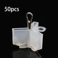 thumbnail image 6 of GARENDE 50 Pieces Hook Case Protect Hand Protection Hook Holder Covers 0.7cmx1cmx0.35cm, 6 of 9
