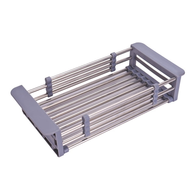Escurridor De Fregadero Extensible, Estante De Drenaje Retráctil, Organizador De Fregadero Para Platos, Verduras, Frutas Serendint HA030099-00