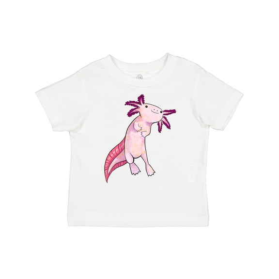 Inktastic Axolotl Says Hello Cute Salamander Boys or Girls Toddler T-Shirt