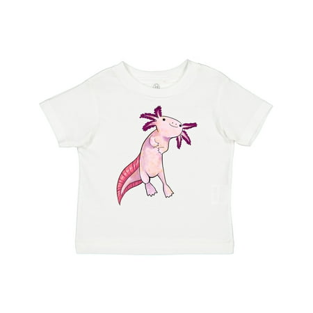 

Inktastic Axolotl Says Hello Cute Salamander Gift Toddler Boy or Toddler Girl T-Shirt
