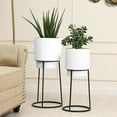thumbnail image 2 of Westcharm 16 inch Tall Potted Faux Jade Plant Tabletop Greenery Artificial Green Crassula Ovata Succulent Money Tree in Melamine Pot, 2 of 9