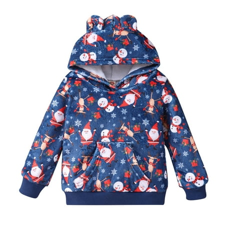 

Baby Boy Girl Christmas Sweatshirt Snowman Sweater Kids Xmas Gifts Long Sleeve Pullover Top 3T(111)