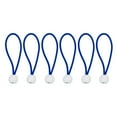 thumbnail image 2 of 6 Piezas Tiras De Cordón Elástico Macarena Bungee Ball Vari Azul 8 pulgadas, 2 of 8