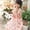 Pink, variant on Teen Girl Easter Dresses Short Sleeved Small Floral Princess Style Girls Summer Dress for Girls Fashion Design Summer Dress (Pink,8-10 Years)